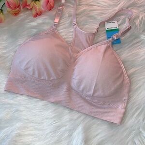 Wireless Racerback Yoga Sports Bra Seamless Bralette